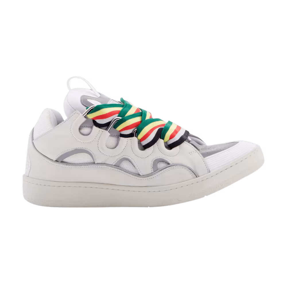 Lanvin Curb Sneakers White Multi