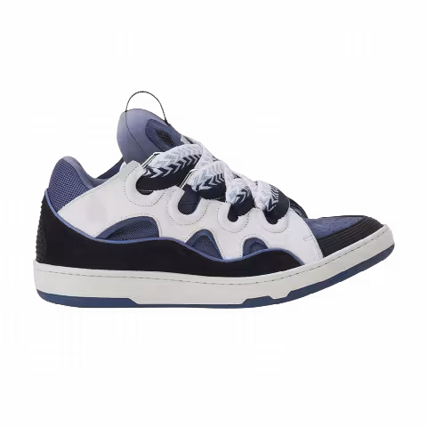 Lanvin Curb Sneakers 'Black Navy Blue'
