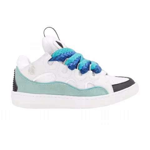 Lanvin Wmns Curb Sneakers 'White Green'