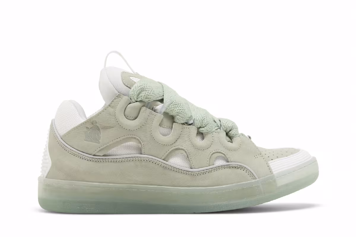Lanvin Curb Sneakers Sage, view 2