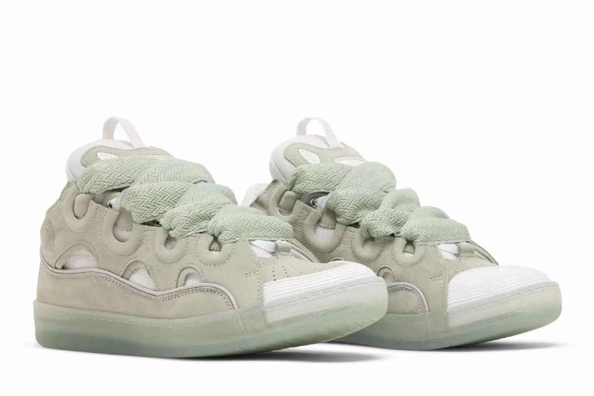 Lanvin Curb Sneakers Sage, view 9