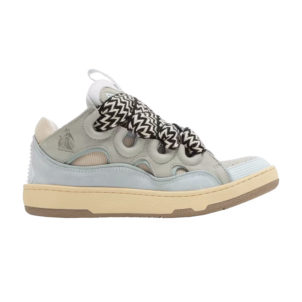 Lanvin Women's Curb Sneakers Light Blue