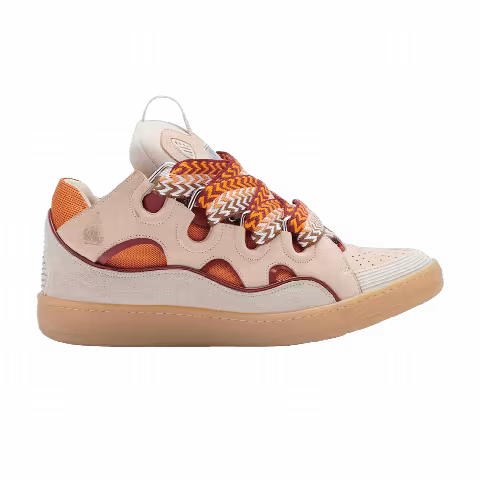 Lanvin Curb Sneakers 'Pale Pink Mango'