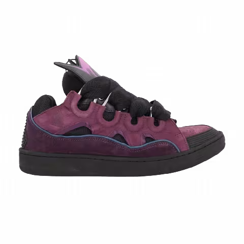 Lanvin Wmns Curb Sneakers 'Raisin Black'