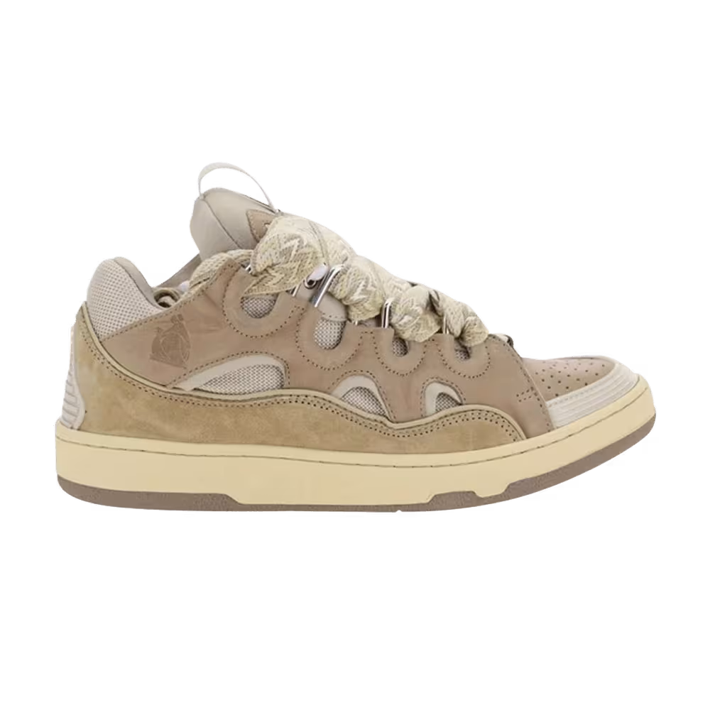 Lanvin Curb Light Sneakers Ecru