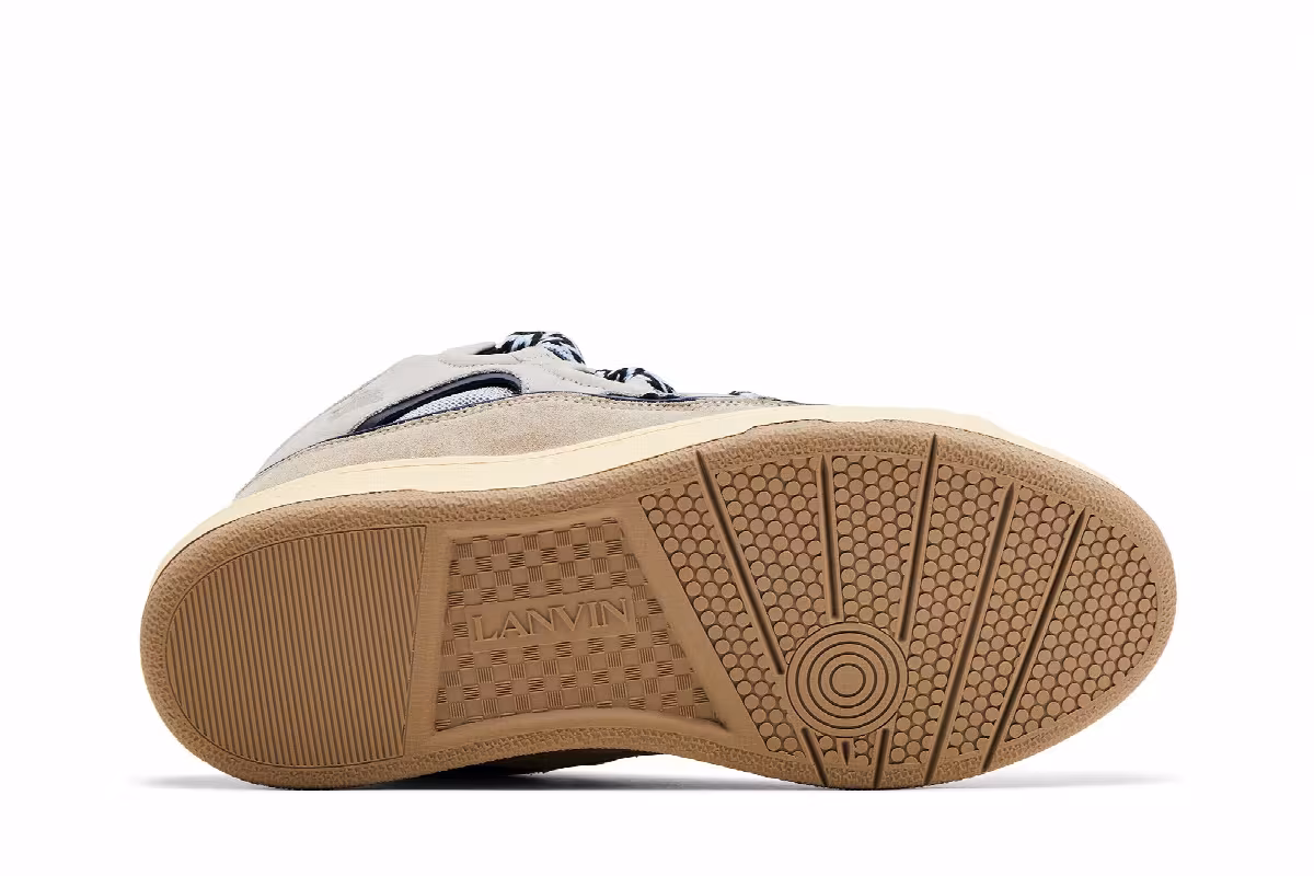 Lanvin Curb Sneakers Vanille, view 5
