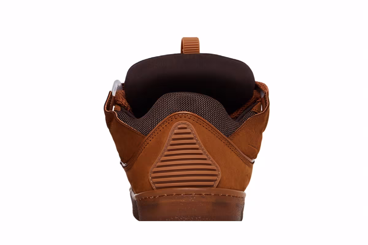Lanvin Curb Sneakers Tan, view 8