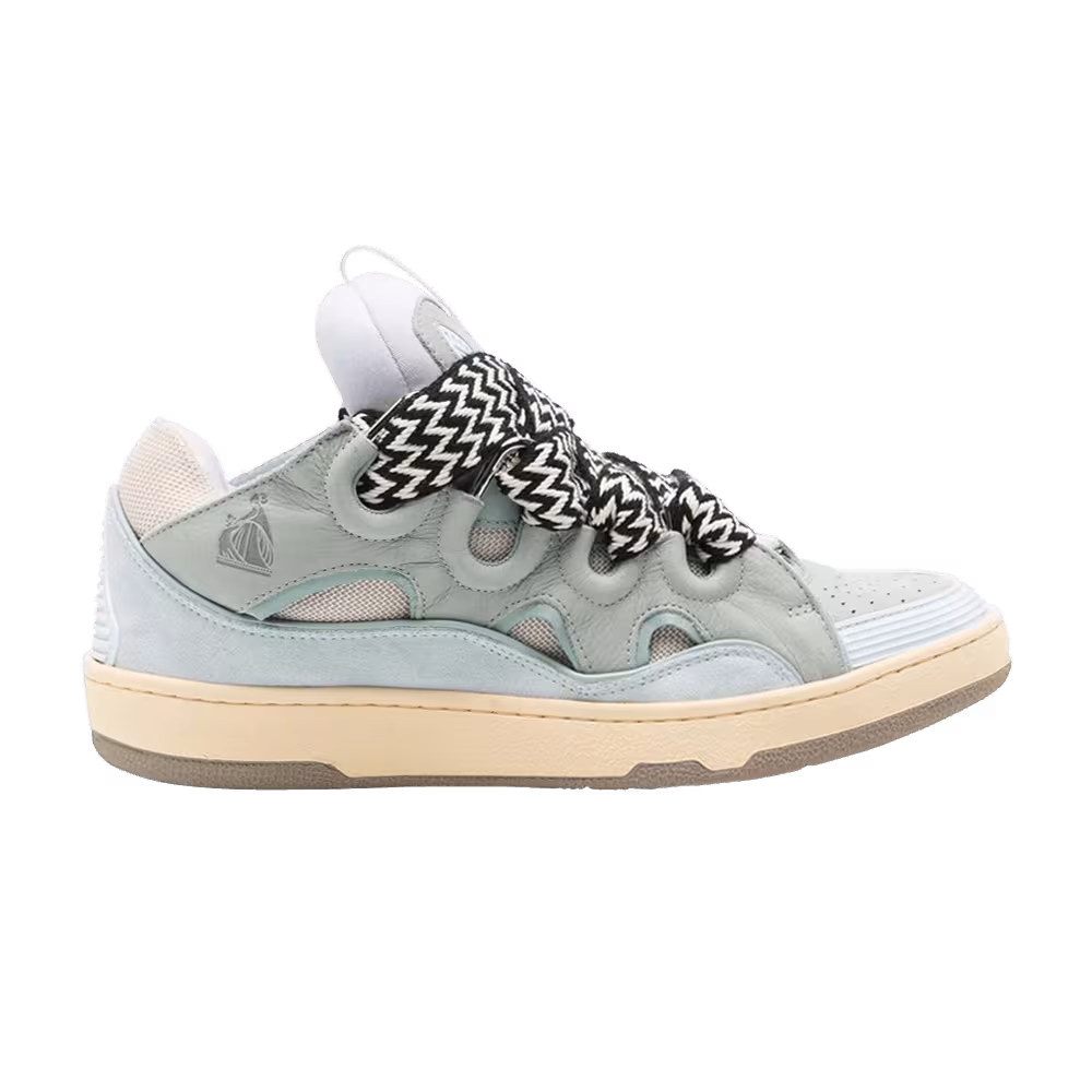 Lanvin Women's Curb Sneakers Light Blue Green