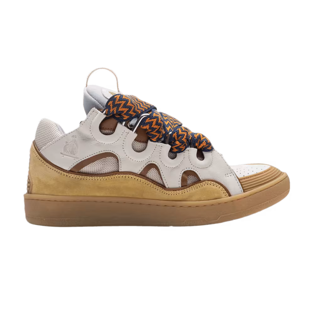 Lanvin Curb Sneakers Beige
