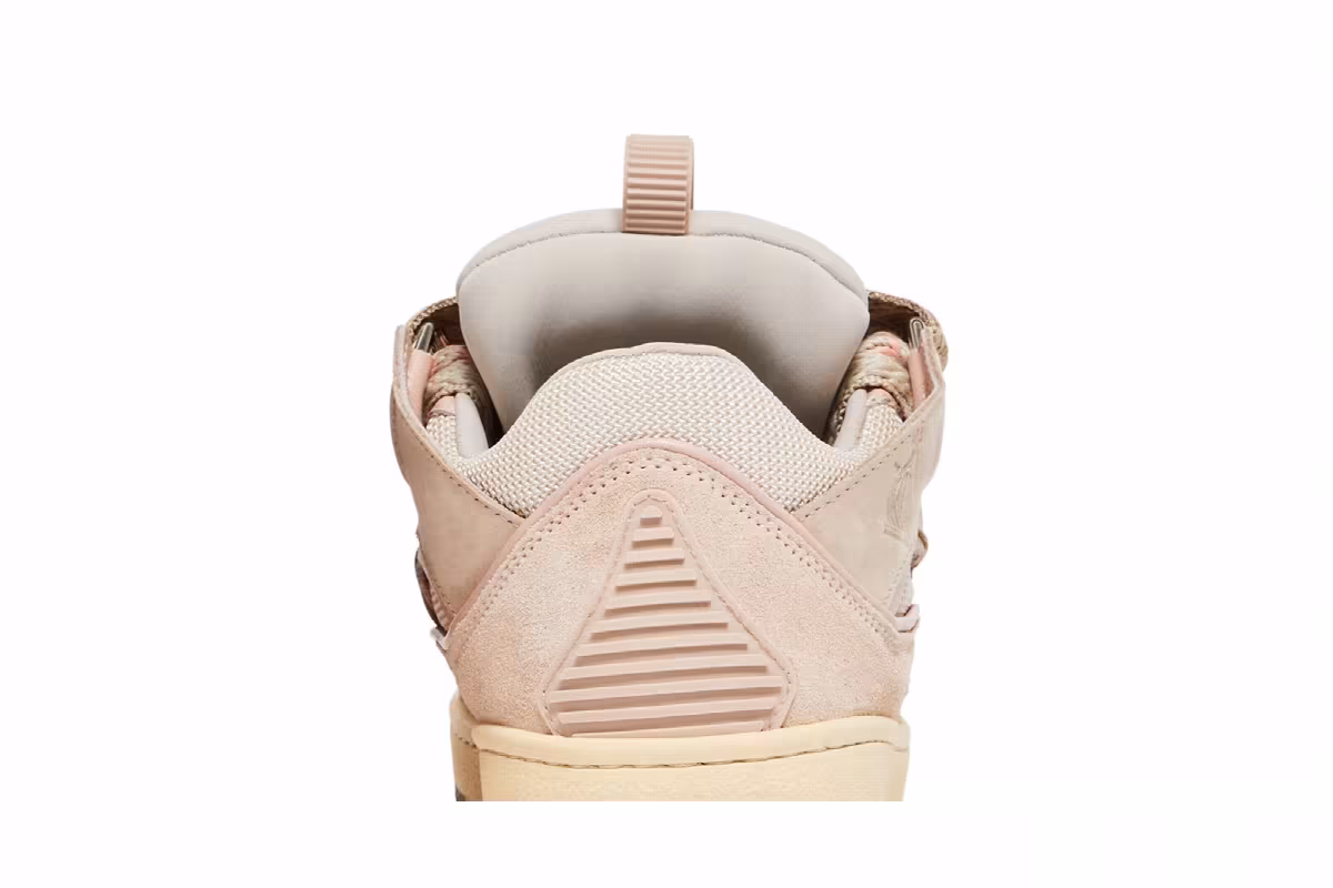 Lanvin Women's Curb Sneakers Nude, view 8