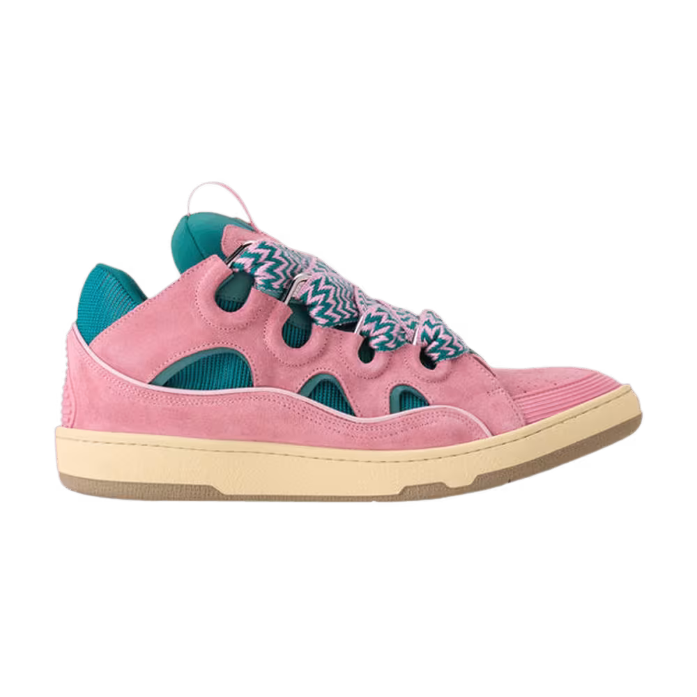 Lanvin Curb Sneaker Green Pink