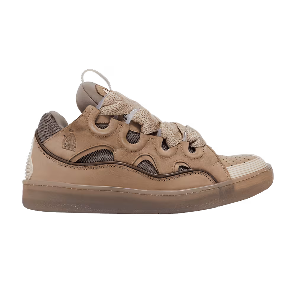 Lanvin Curb Sneakers Taupe