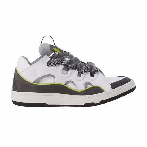 Lanvin Curb Sneaker 'White Grey'