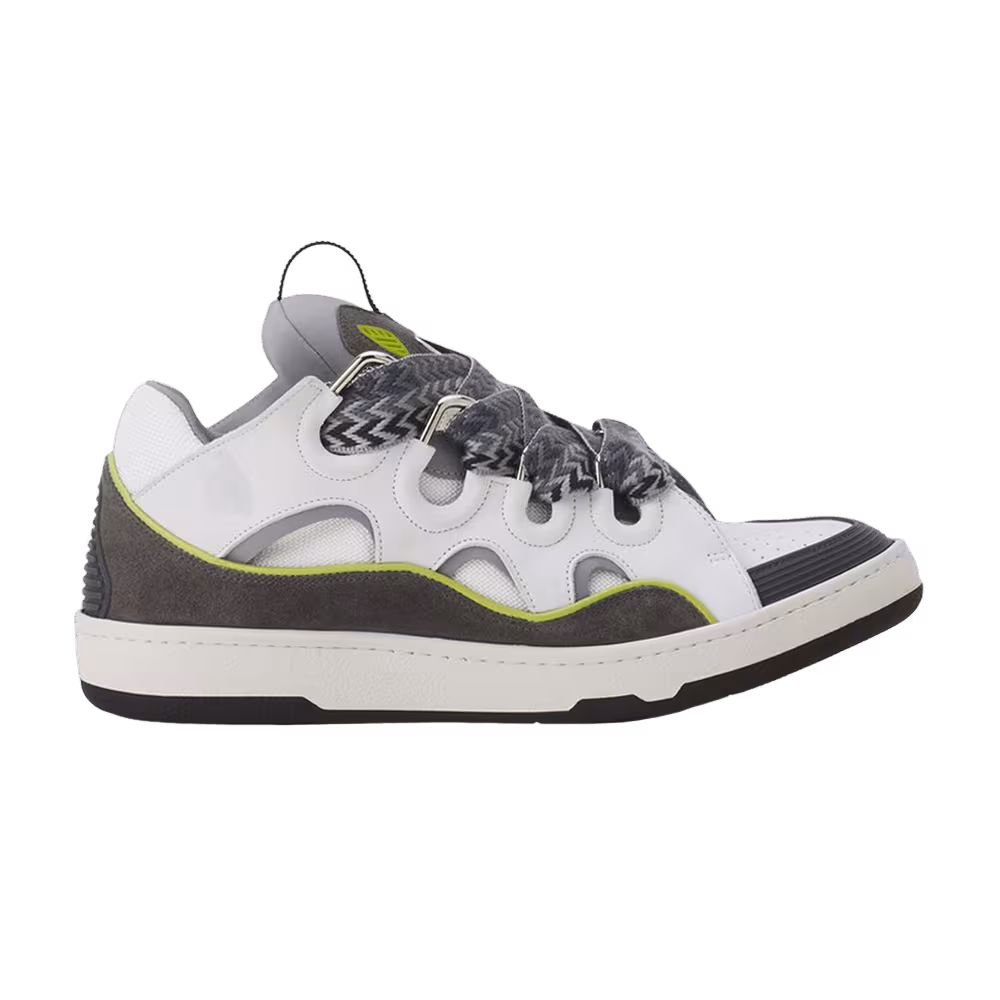 Lanvin Curb Sneaker White Grey