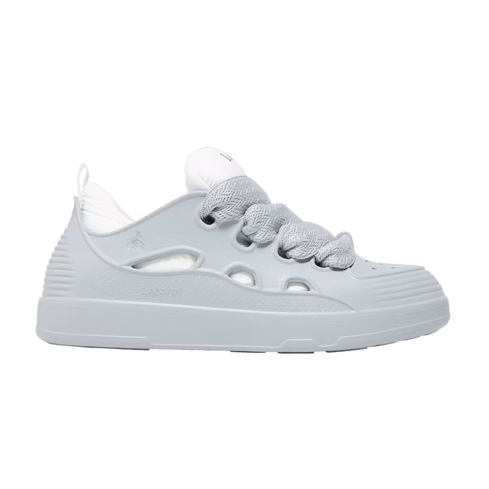 Lanvin Curb Block Molded EVA Pearl Grey