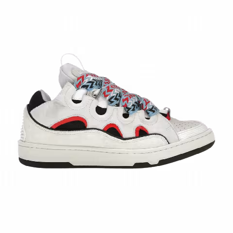 Lanvin Wmns Curb Sneakers 'Light Grey Blue'