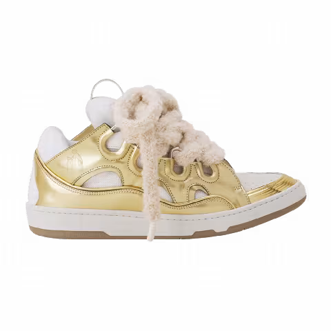 Lanvin Curb Metallic Sneaker 'Gold'