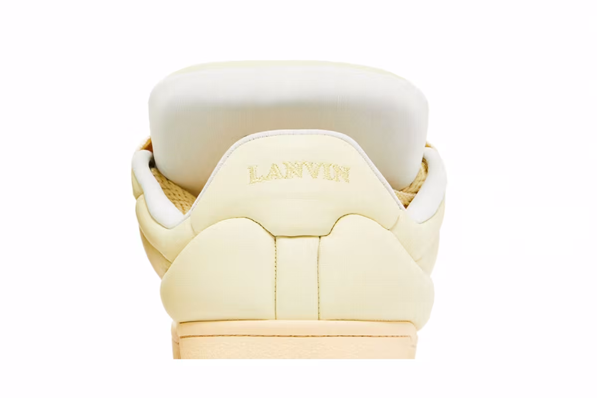Lanvin Curb XL Sneaker Chamomile, view 8
