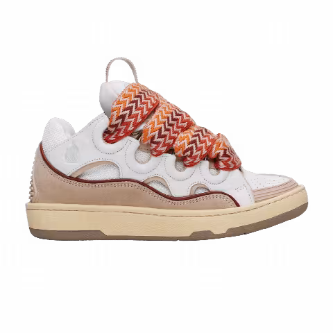 Lanvin Curb Sneaker 'White Beige'