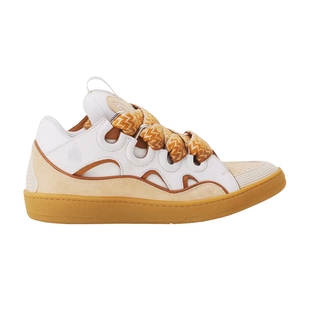 Lanvin Curb Sneaker Optic White Honey