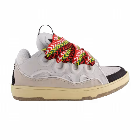 Lanvin Wmns Curb Sneaker 'Off White Black'
