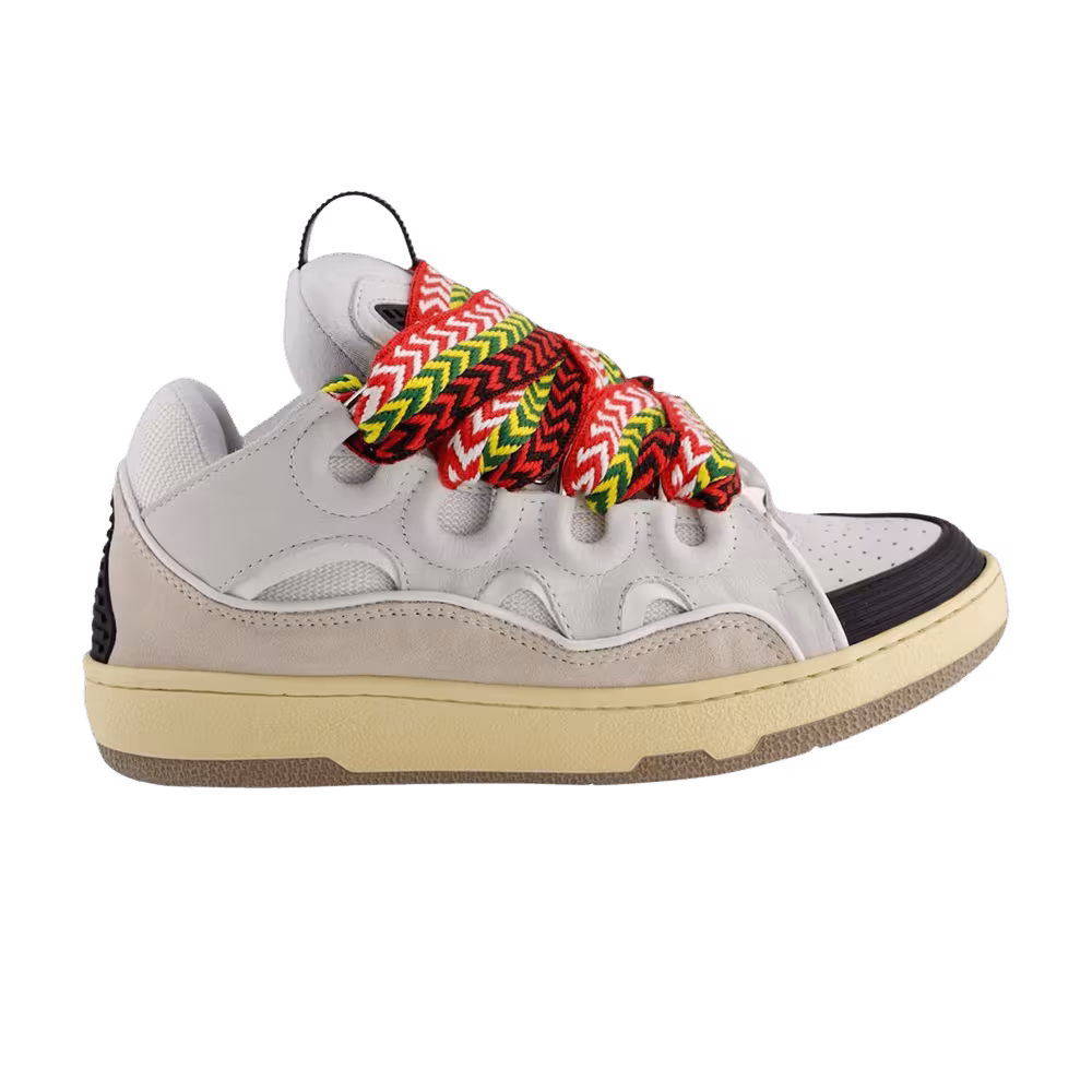 Lanvin Women's Curb Sneaker Off White Black