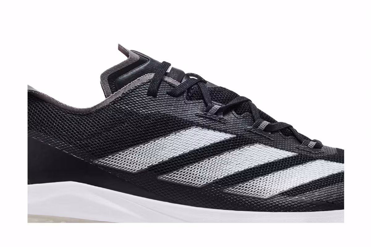 adidas Adizero Impact Turf Black White Grey, view 3