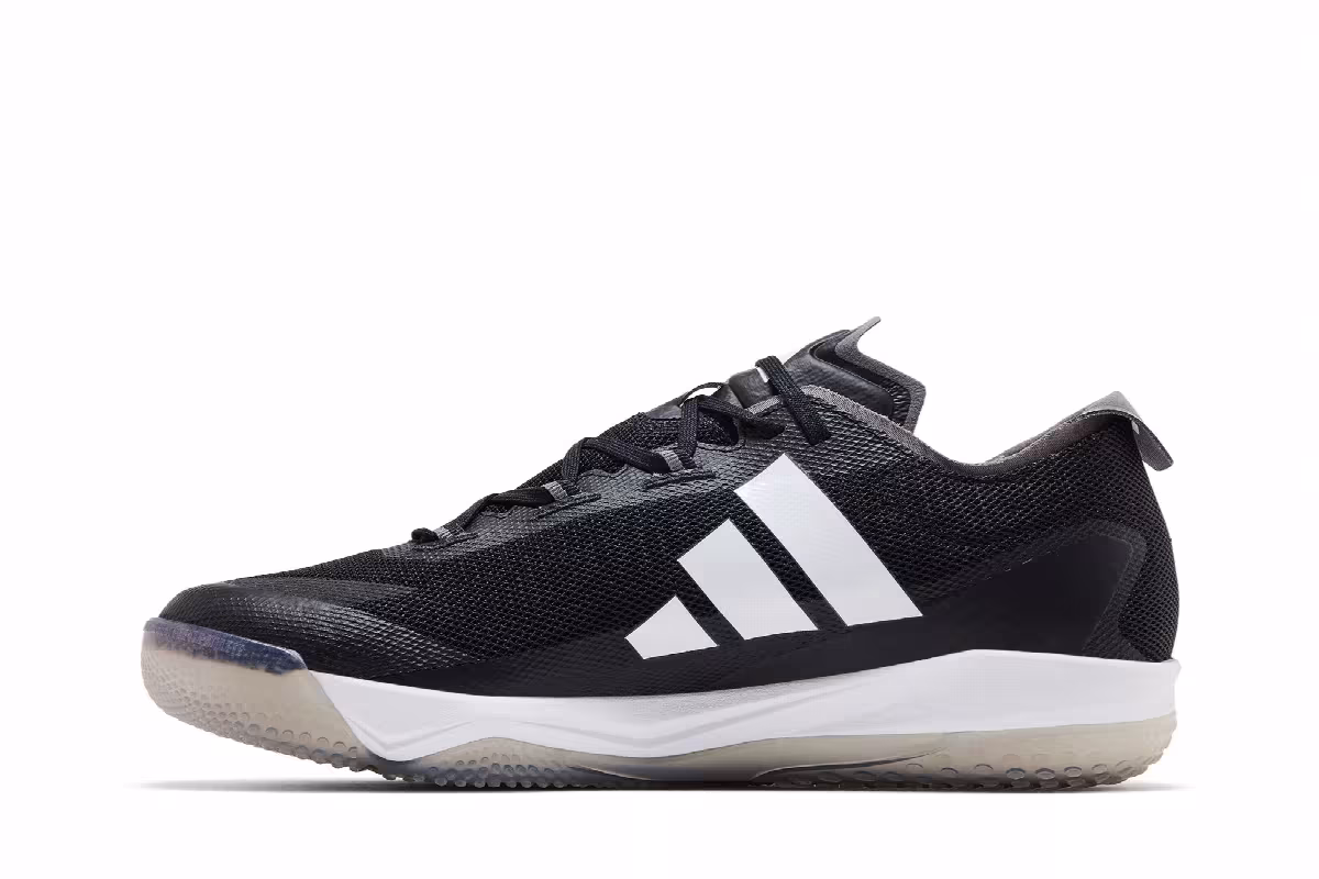 adidas Adizero Impact Turf Black White Grey, view 4