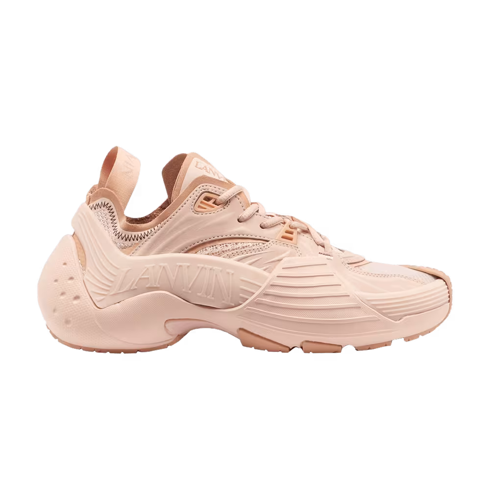 Lanvin Women's Mesh Flash-X Sneakers Nude