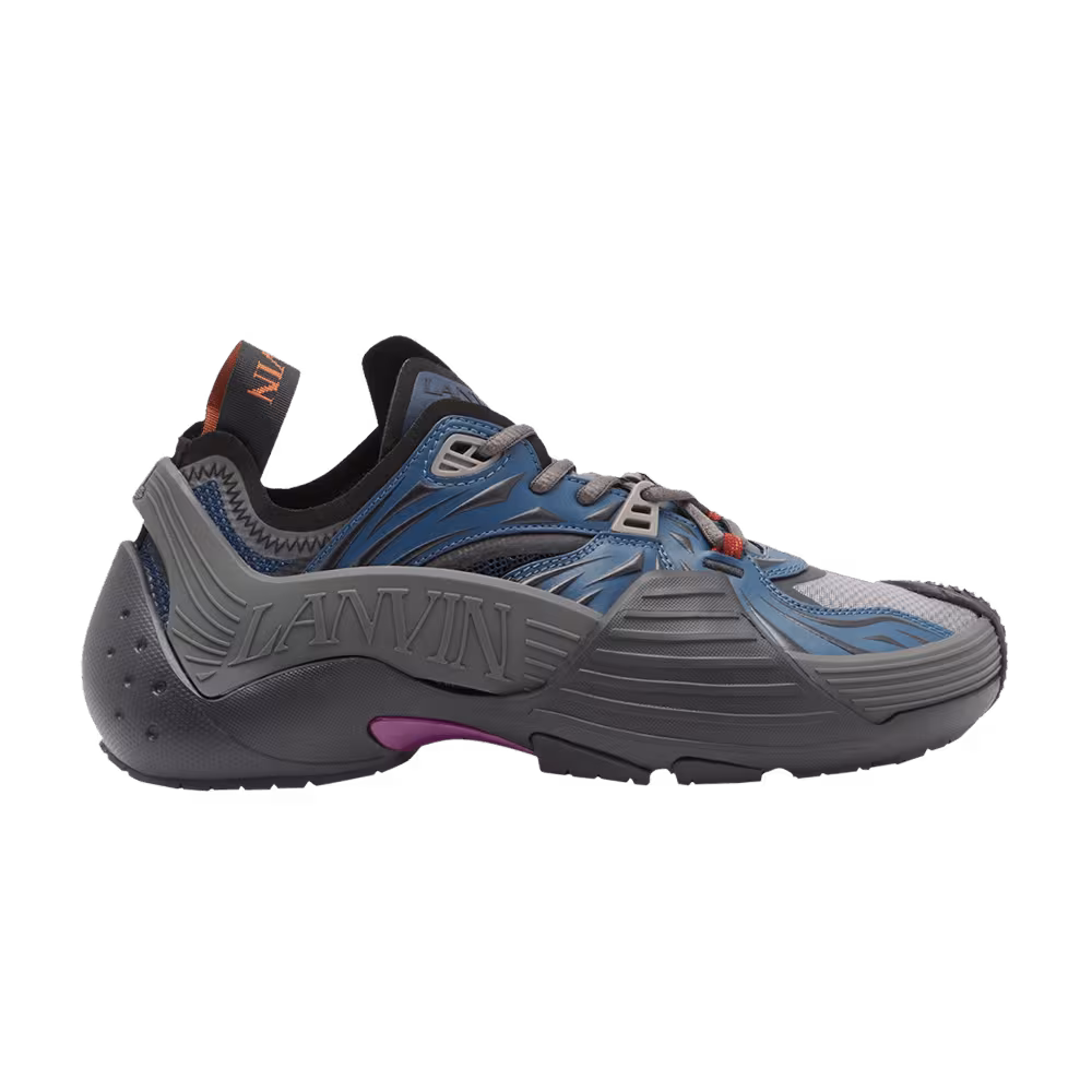 Lanvin Flash-X Sneakers Dark Blue