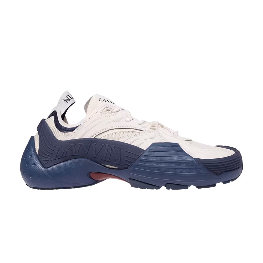 Lanvin Flash-X Sneakers White Blue