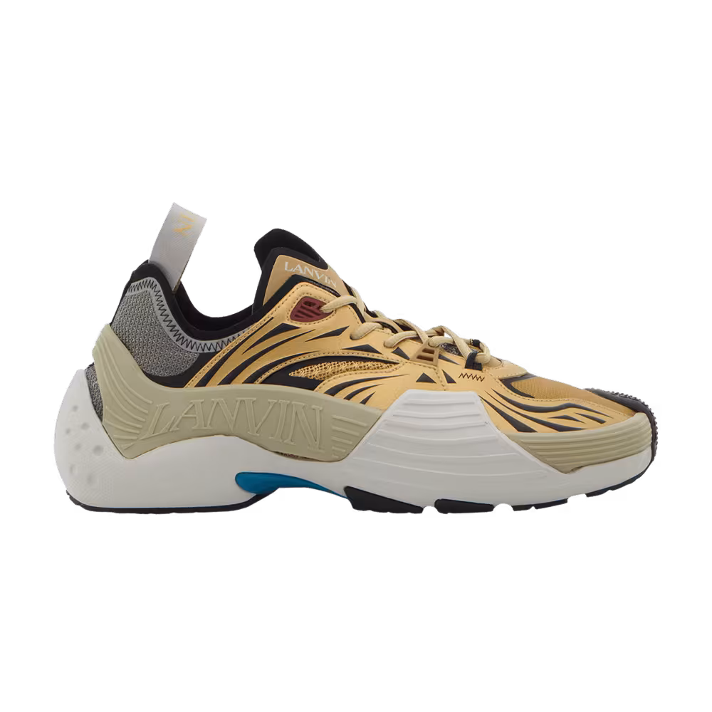 Lanvin Flash-X Sneakers Gold