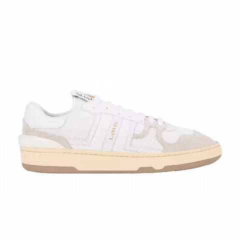 Lanvin Leather Clay Low 'White'