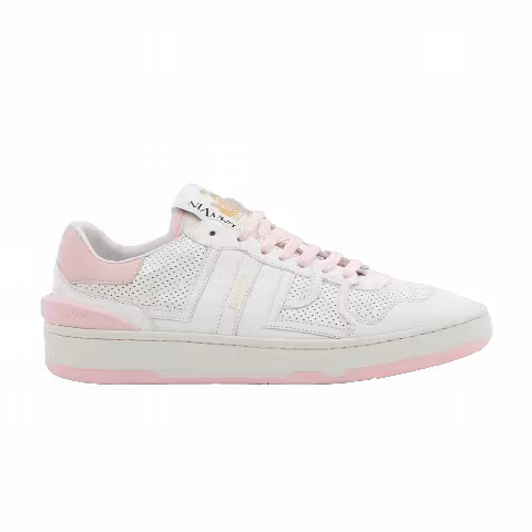 Lanvin Wmns Clay Low 'White Pink'