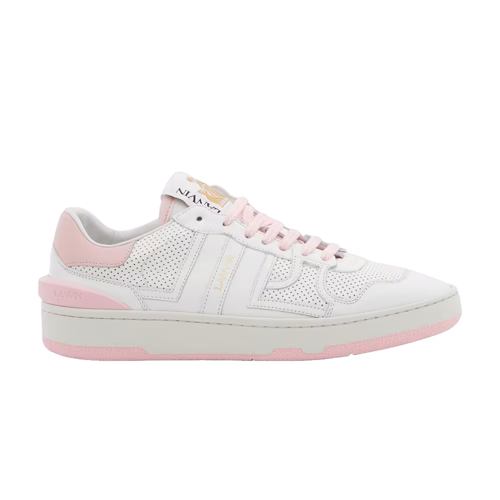 Lanvin Women's Clay Low White Pink