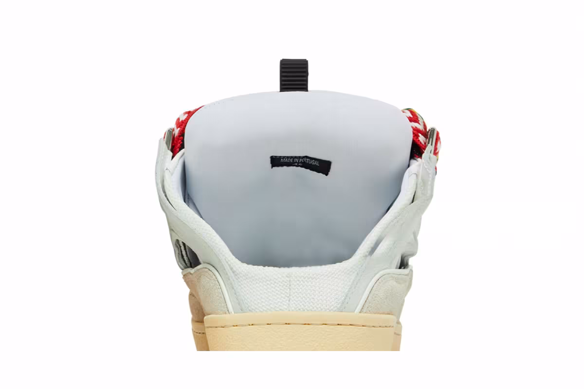 Lanvin Curb Mule White, view 8