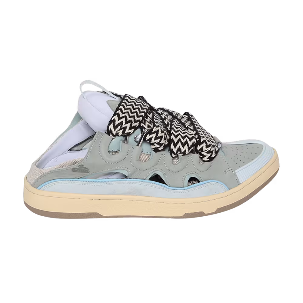 Lanvin Curb Mule Pale Blue