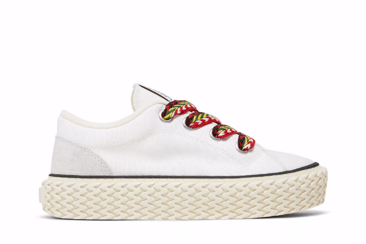 Lanvin Women's Curbies Low White, view 2