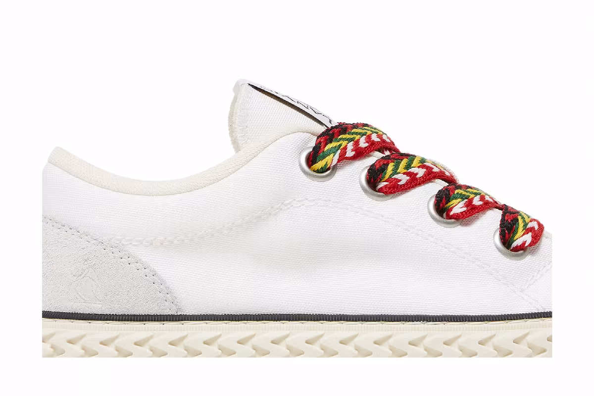 Lanvin Women's Curbies Low White, view 3