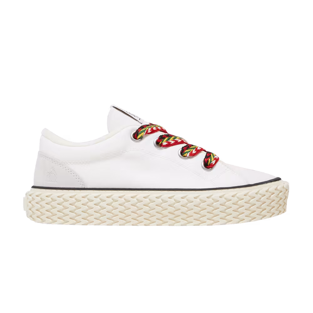 Lanvin Curbies Low White