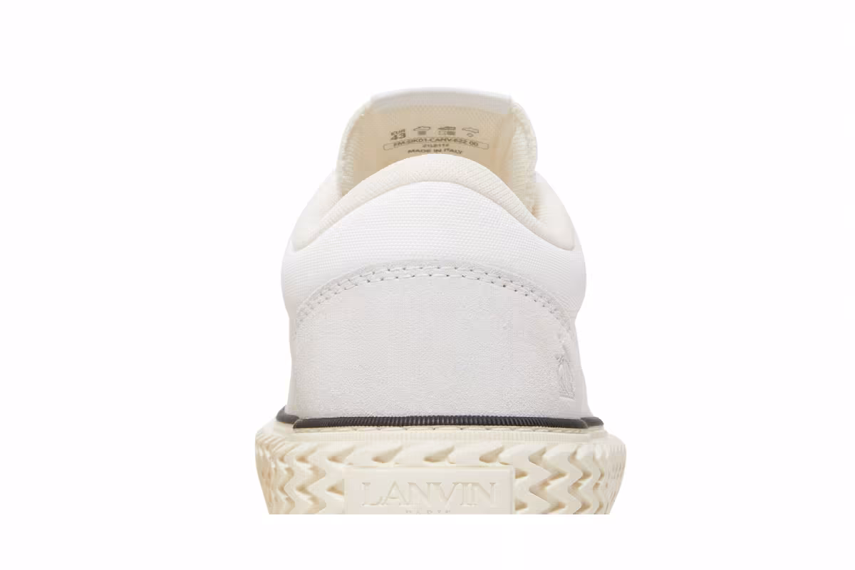 Lanvin Curbies Low White, view 8