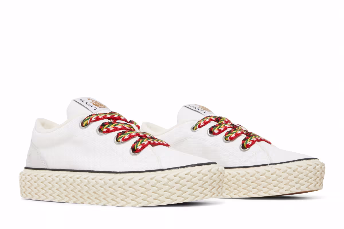 Lanvin Curbies Low White, view 9