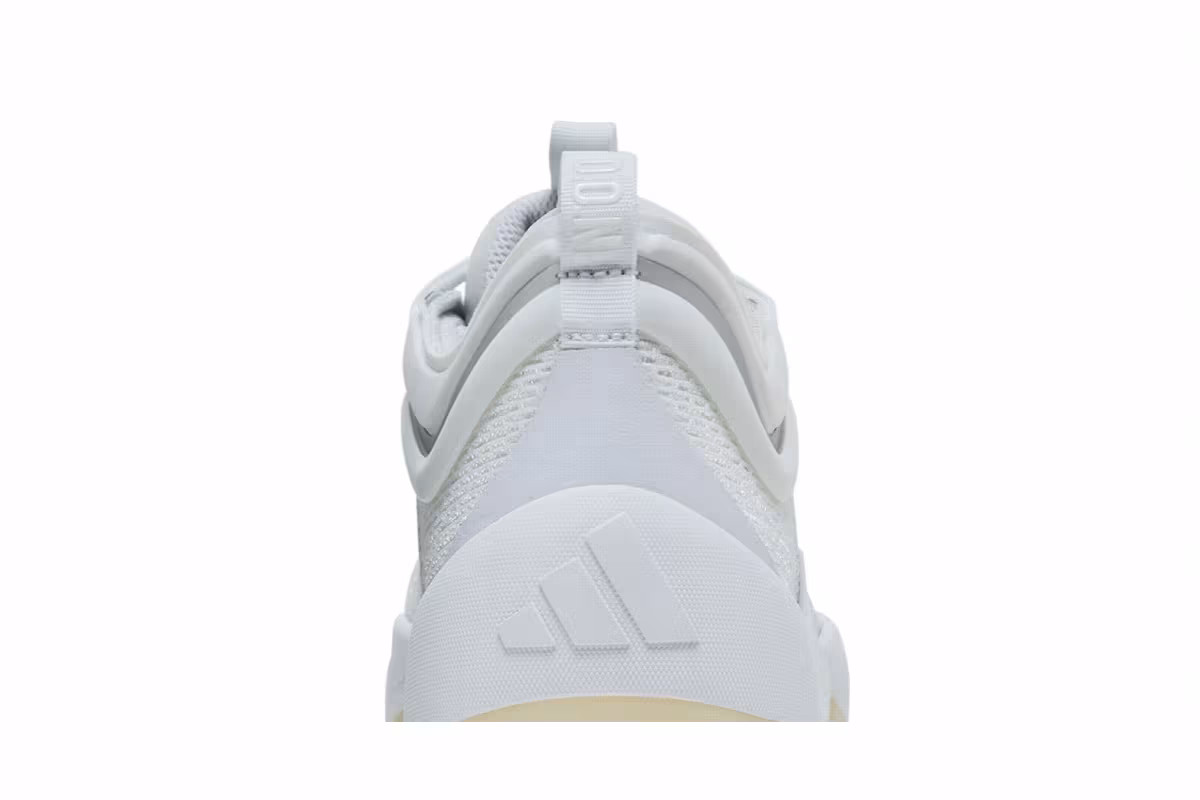 adidas D.O.N. Issue #6 White Silver Metallic, view 8