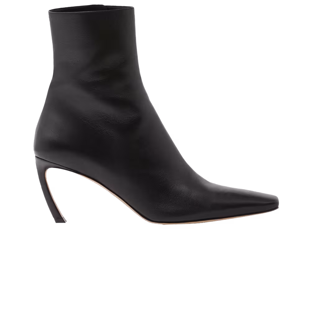 Lanvin Women's Swing Ankle Boot Black