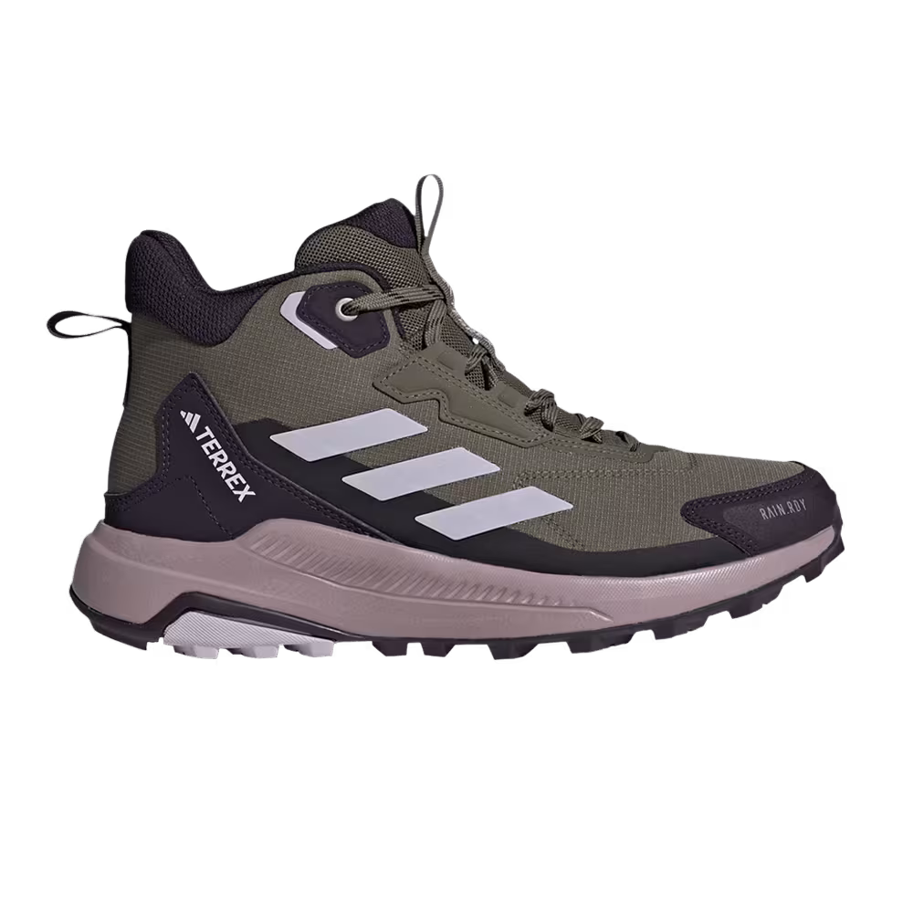 Adidas Women's Terrex Anylander Mid Rain.RDY Olive Strata