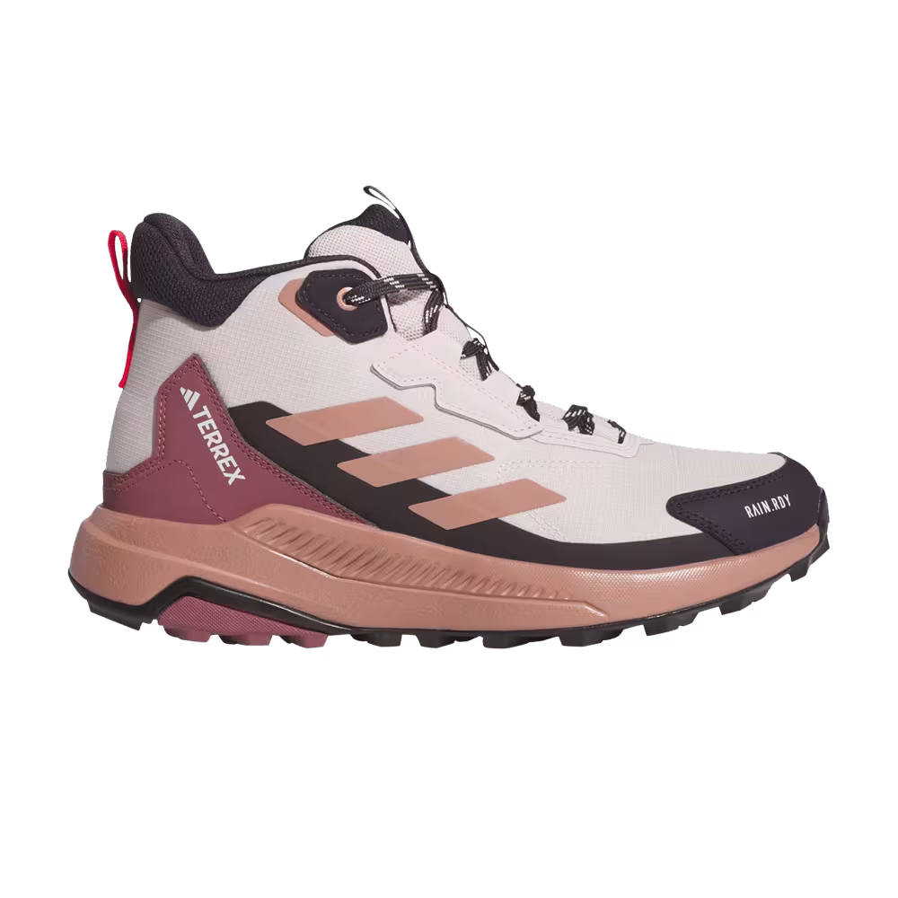 Adidas Women's Terrex Anylander Mid Rain.RDY Putty Mauve Warm Clay