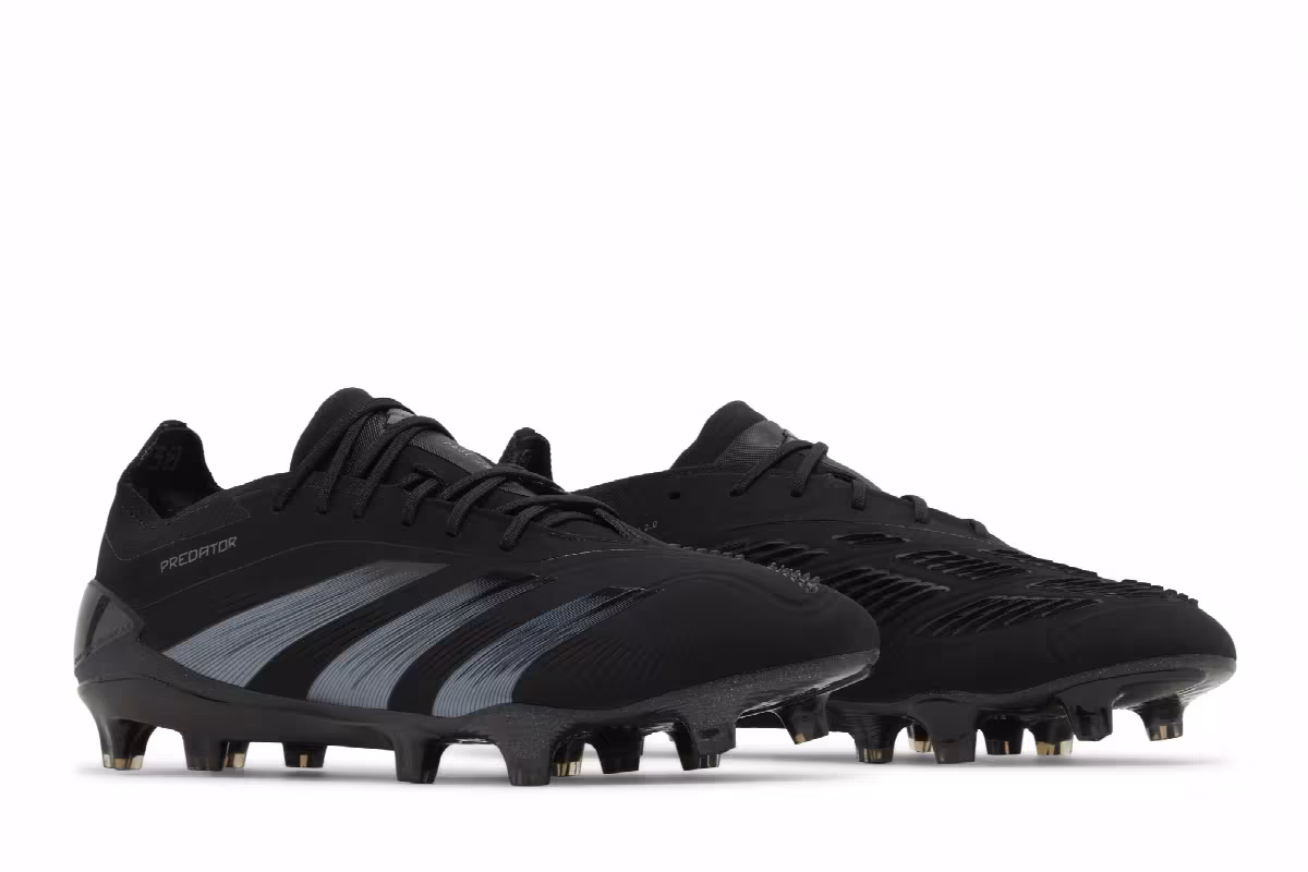 adidas Predator 24 Elite Low FG Base Black Pack, view 9