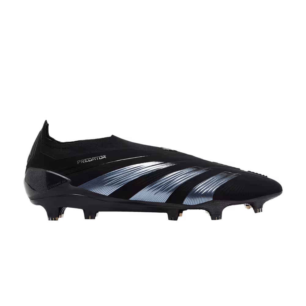 adidas Predator 24 Elite Laceless FG Base Black Pack