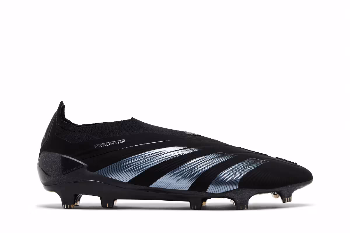 adidas Predator 24 Elite Laceless FG Base Black Pack, view 2
