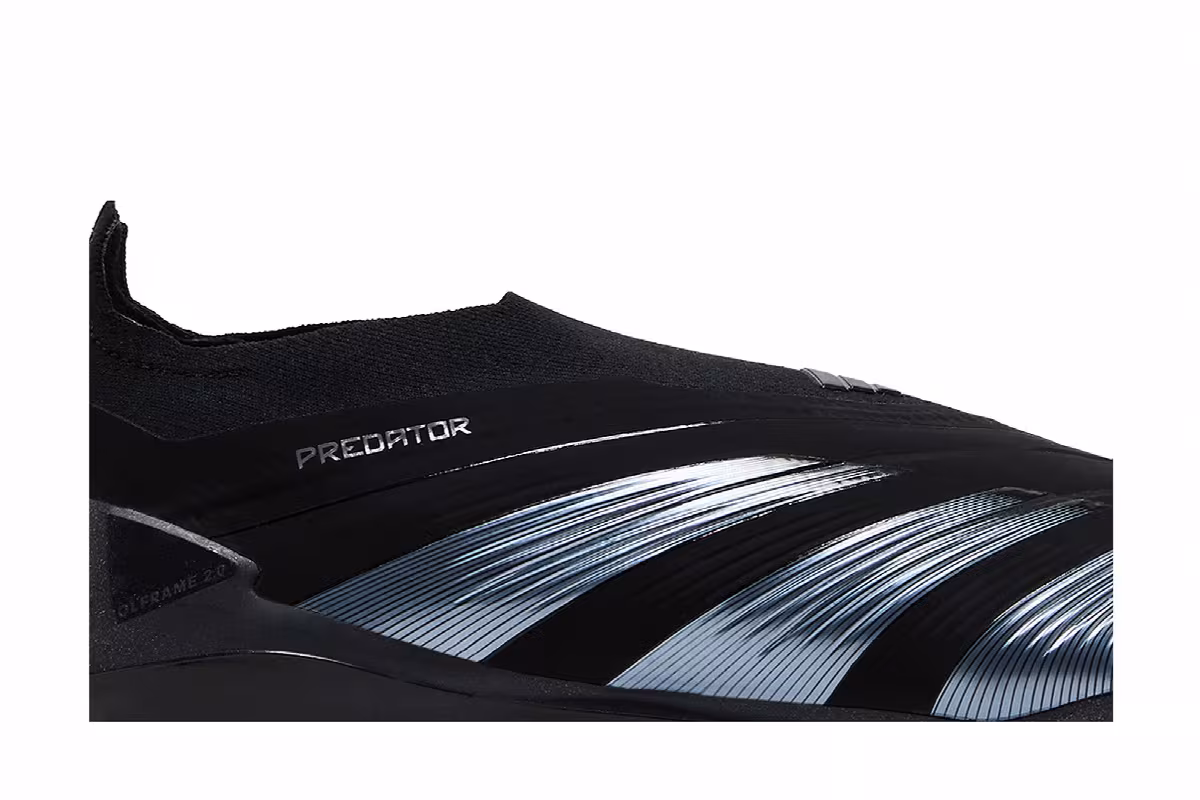 adidas Predator 24 Elite Laceless FG Base Black Pack, view 3